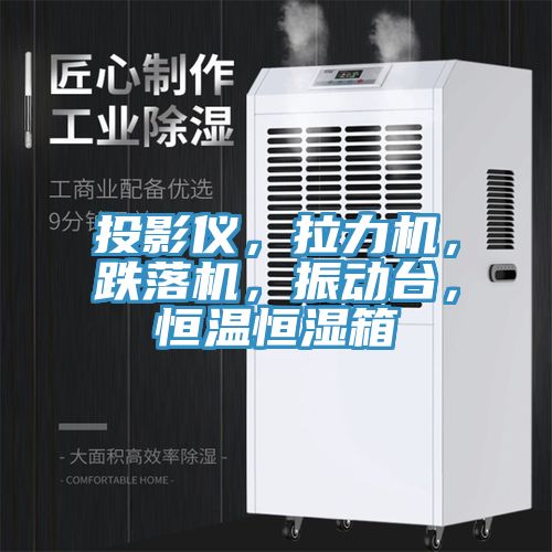 投影仪，拉力机，跌落机，振动台，恒温恒湿箱