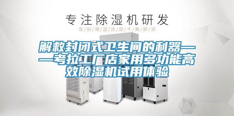 解救封闭式卫生间的利器——考拉工厂店家用多功能高效免费看操逼软件试用体验