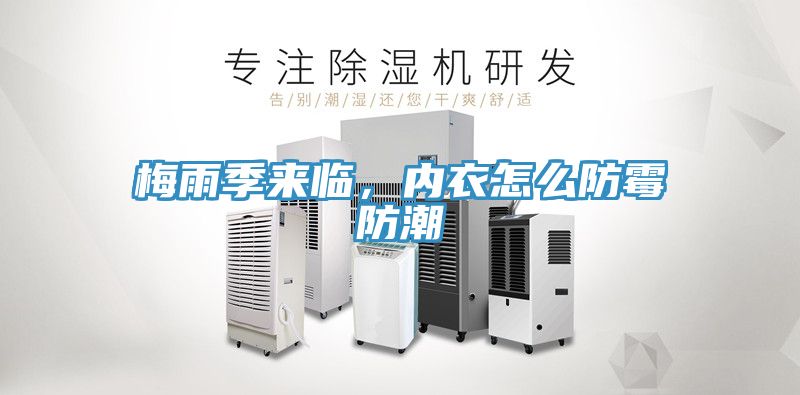 梅雨季来临，内衣怎么防霉防潮