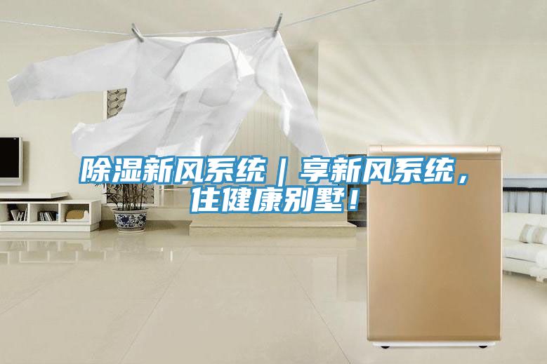除湿新风系统｜享新风系统，住健康别墅！