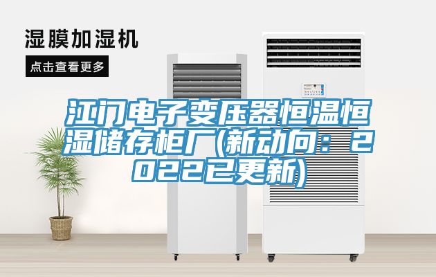 江门电子变压器恒温恒湿储存柜厂(新动向：2022已更新)