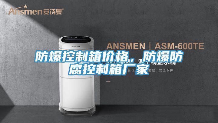 防爆控制箱价格，防爆防腐控制箱厂家