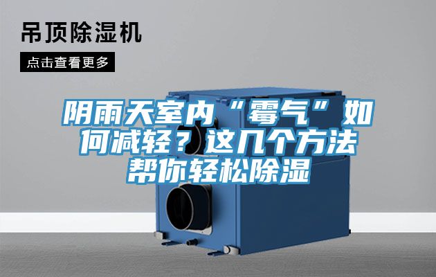 阴雨天室内“霉气”如何减轻？这几个方法帮你轻松除湿