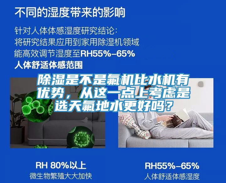 除湿是不是氟机比水机有优势，从这一点上考虑是选天氟地水更好吗？
