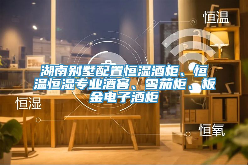 湖南别墅配置恒湿酒柜、恒温恒湿专业酒窖、雪茄柜、板金电子酒柜