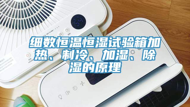 细数恒温恒湿试验箱加热、制冷、加湿、除湿的原理